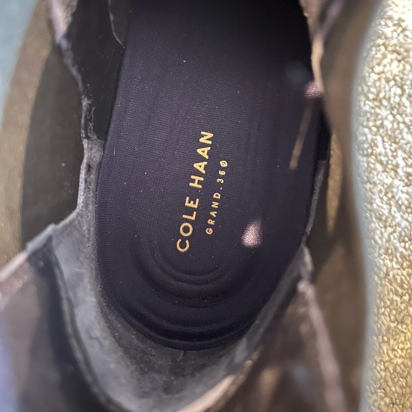 Cole Haan manmade waterproof espresso leather boots - Picture 2 of 10